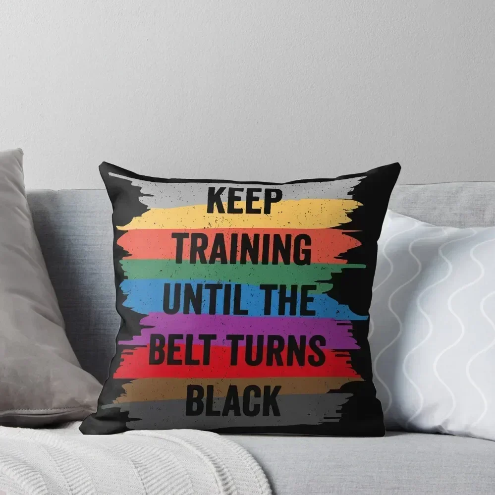 Funny Karate Design Keep Training Until The Belt Turns Black Black Light Throw Pillow Pillow Case pillow
Funny Karate Design Keep Training Until The Belt Turns Black Black Light Throw Pillow Pillow Case pillow