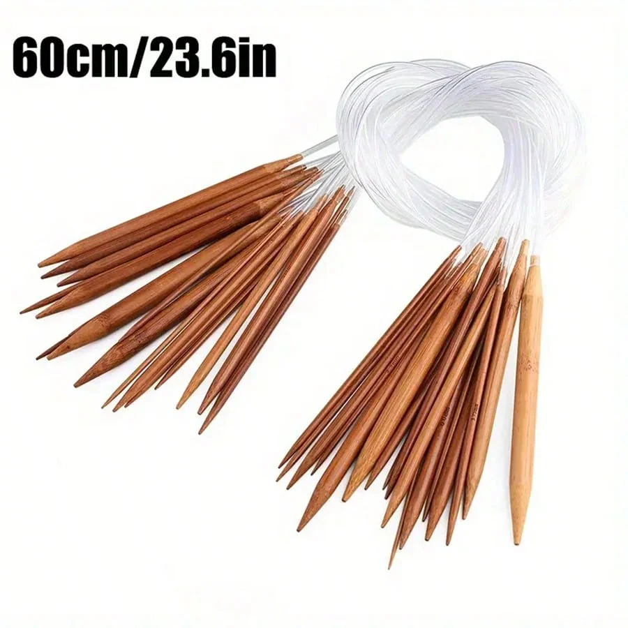 18 Pcs Of High-end DIY Circular Knitting Woodiness Needle For Home Use Finely Polished Knitting Needle Durable And Anti Loss
18 Pcs Of High-end DIY Circular Knitting Woodiness Needle For Home Use Finely Polished Knitting Needle Durable And Anti Loss