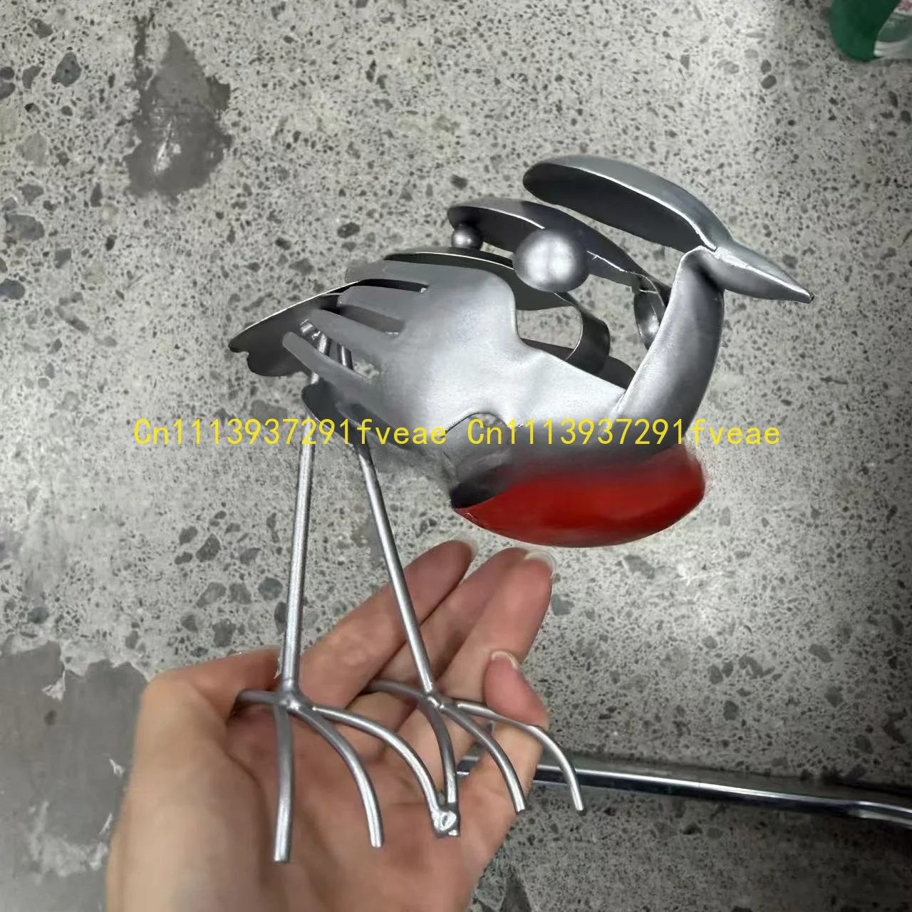 Handmade Stainless Steel Spoon Fork Robin Bird Garden Statue Metal Robin Bird Yard Art Sculpture Ornament Patio Lawn Home Decor
Handmade Stainless Steel Spoon Fork Robin Bird Garden Statue Metal Robin Bird Yard Art Sculpture Ornament Patio Lawn Home Decor