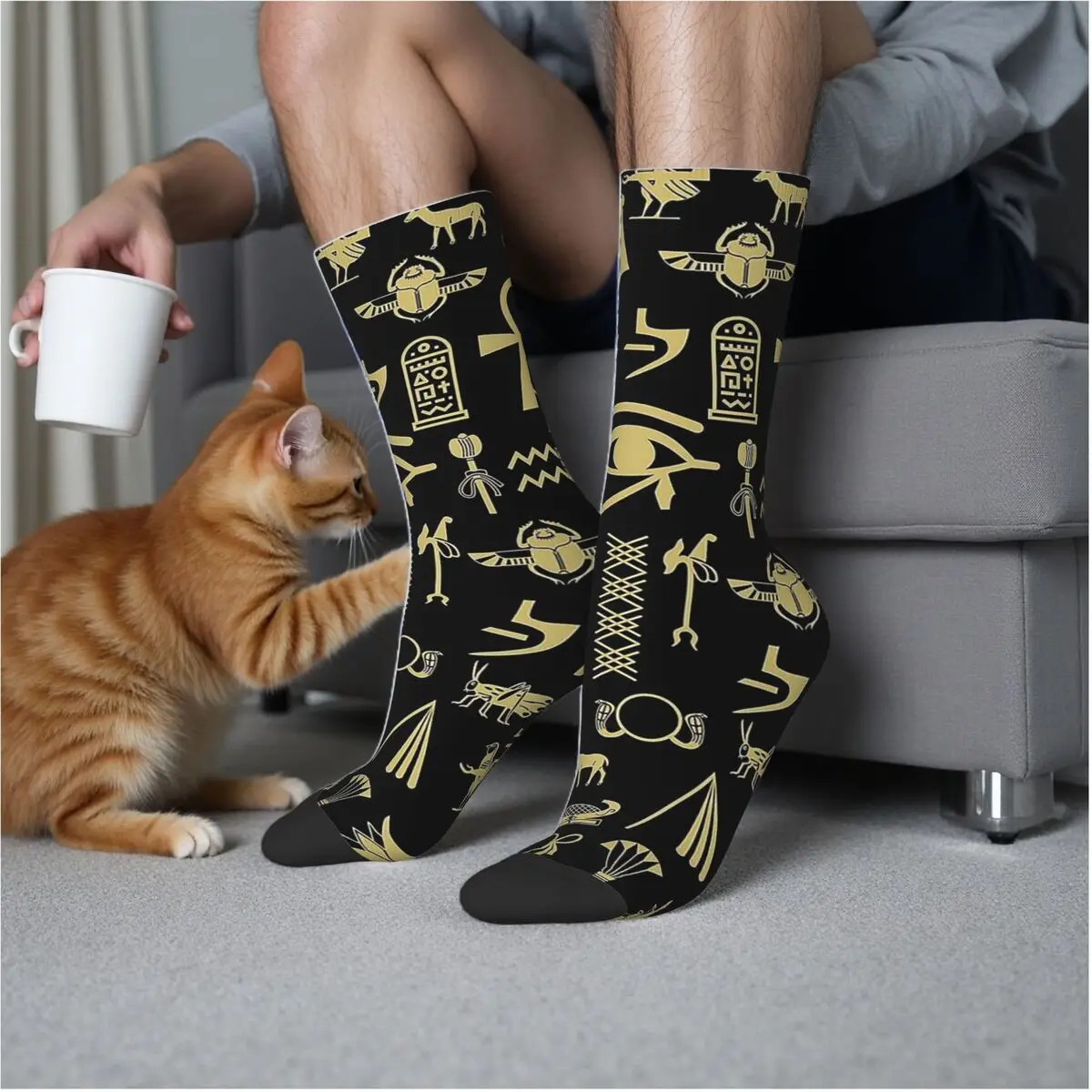 Ancient Egypt God Horus And Anubis Egyptian Pharaoh Socks Harajuku High Quality Stockings All Season Long Socks Accessories
Ancient Egypt God Horus And Anubis Egyptian Pharaoh Socks Harajuku High Quality Stockings All Season Long Socks Accessories