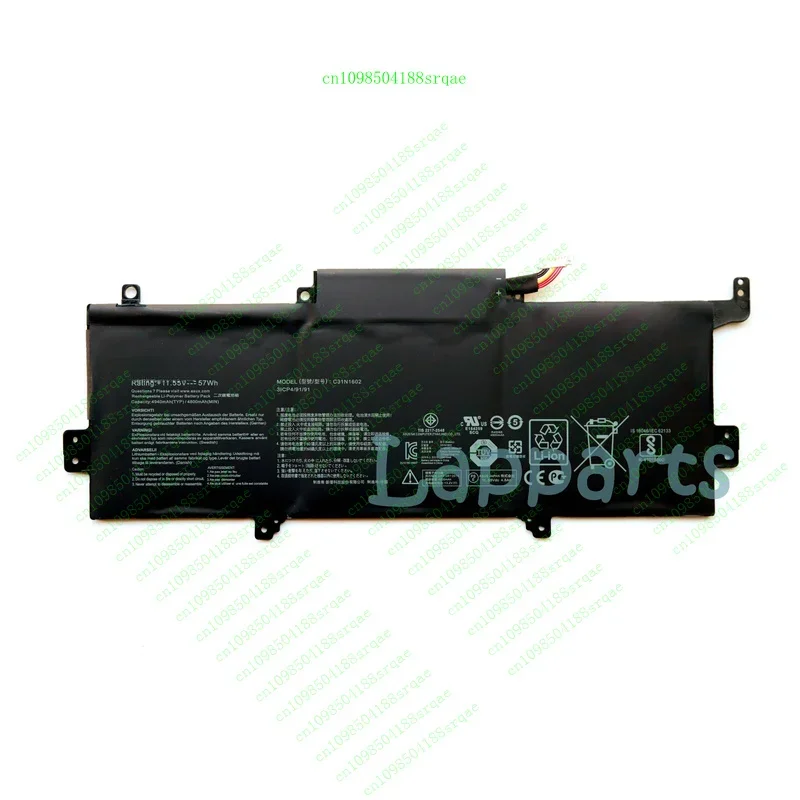 New Genuine C31N1602 Battery for Asus UX330UA UX330UA-1A UX330UA-1B UX330UA-1C"% Test"
New Genuine C31N1602 Battery for Asus UX330UA UX330UA-1A UX330UA-1B UX330UA-1C"% Test"