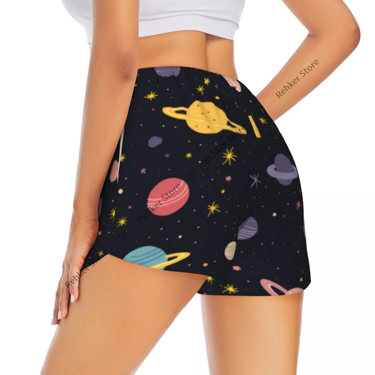 Women Yoga Shorts Colorful Planets And Stars Workout Shorts Fitness quick-dry Ladies Yoga Gym Running Short Pants Sportswear
Women Yoga Shorts Colorful Planets And Stars Workout Shorts Fitness quick-dry Ladies Yoga Gym Running Short Pants Sportswear
