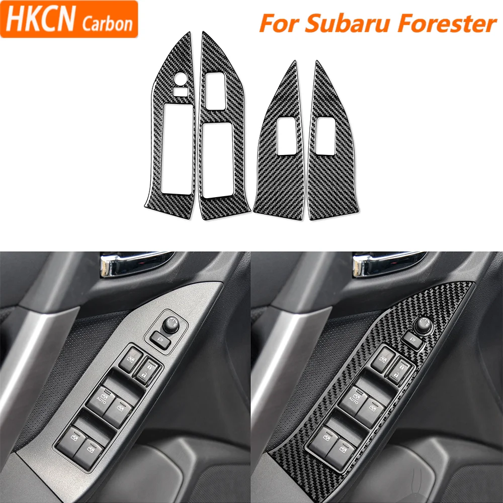 For Subaru Forester 2013—2018 Car Accessories Carbon Fiber Interior Window Lifting Control Panel Cover Trim Sticker Modification
For Subaru Forester 2013—2018 Car Accessories Carbon Fiber Interior Window Lifting Control Panel Cover Trim Sticker Modification