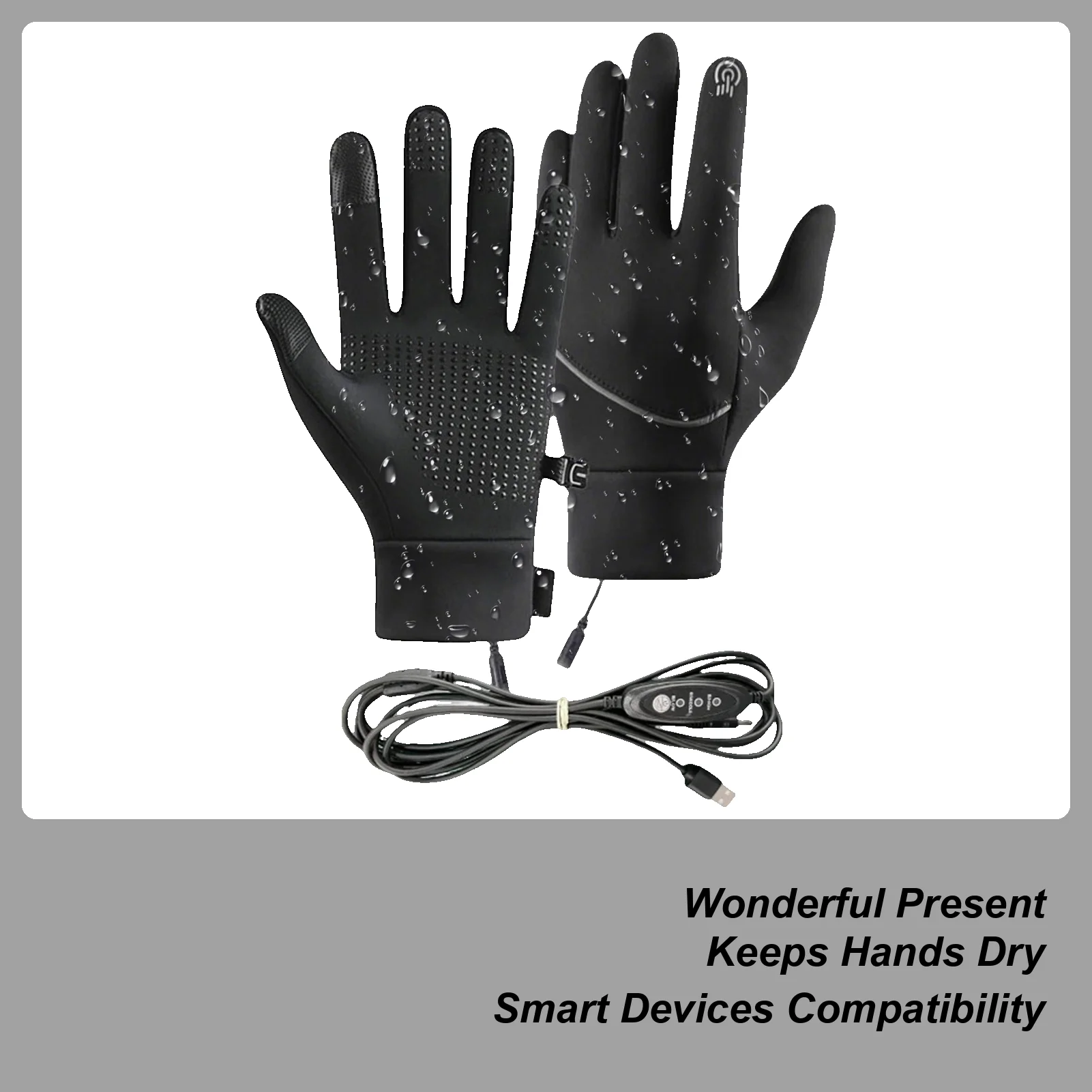 Варежки с подогревом, терморукавицы с USB-подогревом для холодной погоды, термостойкие водонепроницаемые перчатки с сенсорным экраном для зимней езды на велосипеде на открытом воздухе
Варежки с подогревом, терморукавицы с USB-подогревом для холодной погоды, термостойкие водонепроницаемые перчатки с сенсорным экраном для зимней езды на велосипеде на открытом воздухе