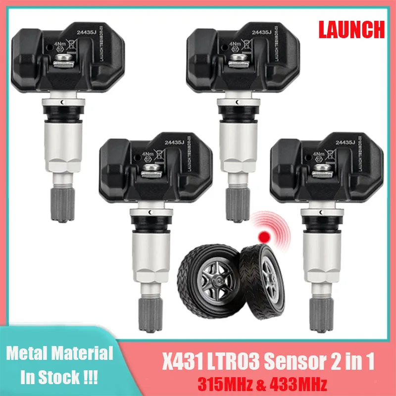 LAUNCH X431 RF Sensor 2 in 1 315MHz&433MHz Sensor Tire Repair Tool Tire Pressure Sensors Tester Programming for I-TPMS
LAUNCH X431 RF Sensor 2 in 1 315MHz&433MHz Sensor Tire Repair Tool Tire Pressure Sensors Tester Programming for I-TPMS