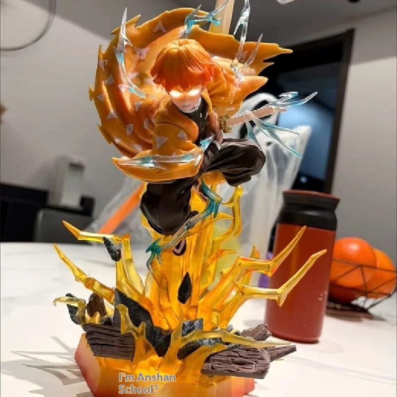 Demon Slayer Figure Agatsuma Zenitsu Double-headed Luminescable 35cm Anime Statue Pvc Action Figurine Decoration Model Gift Toy
Demon Slayer Figure Agatsuma Zenitsu Double-headed Luminescable 35cm Anime Statue Pvc Action Figurine Decoration Model Gift Toy