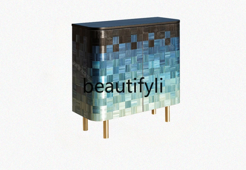Italian light luxury entrance living room wall decorative cabinet modern simple solid wood color matching storage side cabinet
Italian light luxury entrance living room wall decorative cabinet modern simple solid wood color matching storage side cabinet
