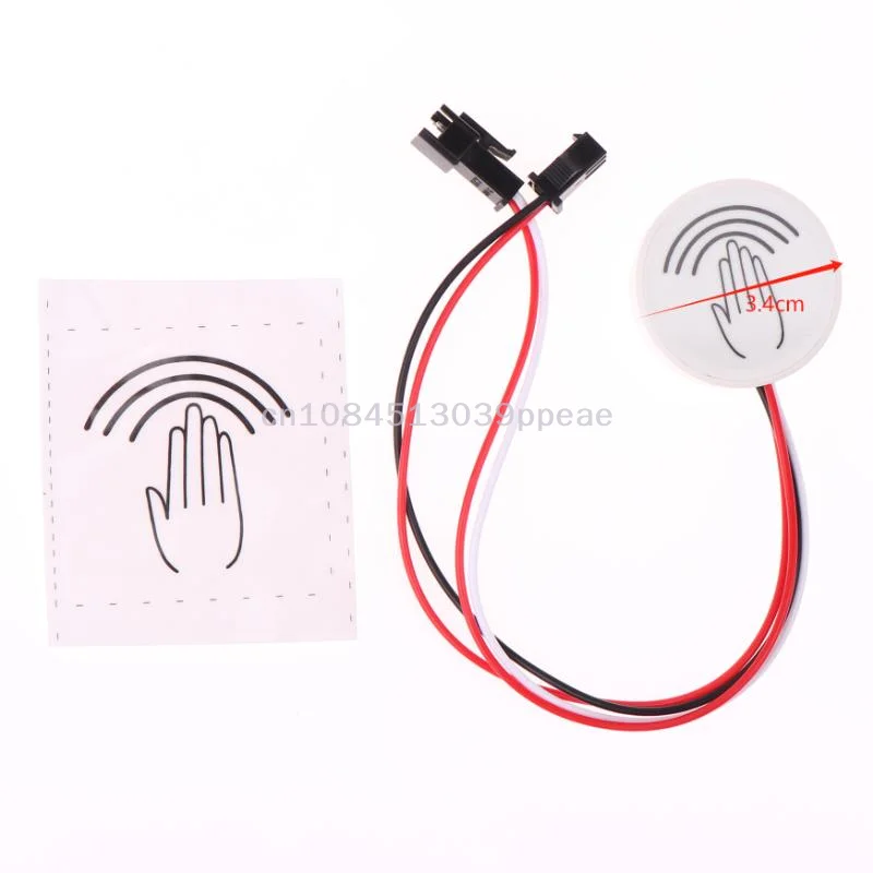 {QTG333} 1 Pc 2Pin Partition Touch Sensor Switch Dimmer Hand Sweep Controller Through Panel, Wood, Stone, Glass 3.7V-24V
{QTG333} 1 Pc 2Pin Partition Touch Sensor Switch Dimmer Hand Sweep Controller Through Panel, Wood, Stone, Glass 3.7V-24V