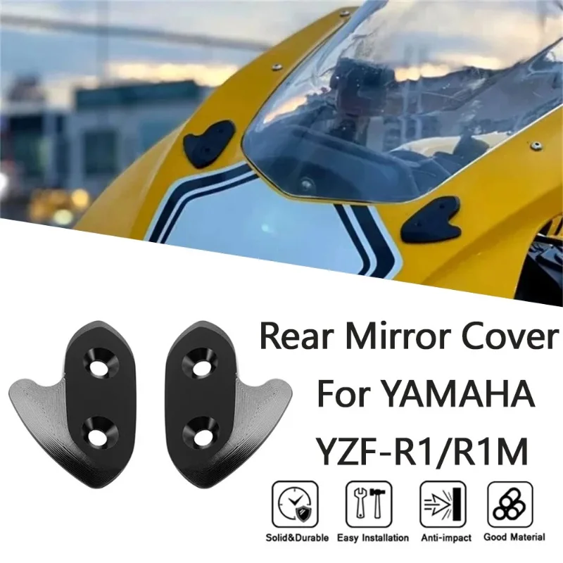 For Yamaha YZF-R1 2015-2019 Modified Rearview Mirror Decorative Cover Mirror Seat, Motorcycle Accessories
For Yamaha YZF-R1 2015-2019 Modified Rearview Mirror Decorative Cover Mirror Seat, Motorcycle Accessories