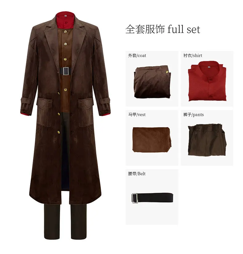 Classic Magic School Gamekeeper Cosplay Costume for Men, Halloween Party Role Play Outfit
Classic Magic School Gamekeeper Cosplay Costume for Men, Halloween Party Role Play Outfit
