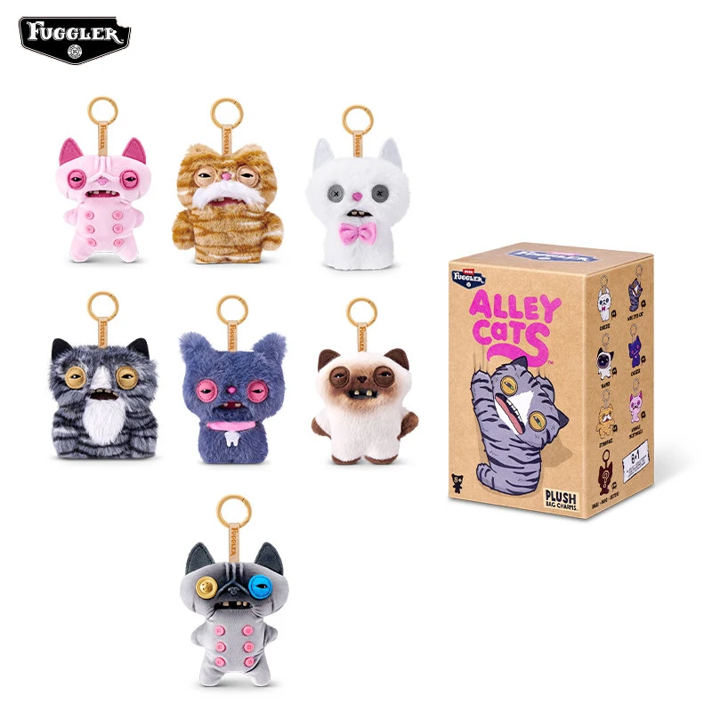 Funny Ugly Monster Fuggler Alley Cats Keychain Blind Box Plush Bag Charms Pendant Toy Cute Stuffed Key Ring Peluche Doll Gifts
Funny Ugly Monster Fuggler Alley Cats Keychain Blind Box Plush Bag Charms Pendant Toy Cute Stuffed Key Ring Peluche Doll Gifts