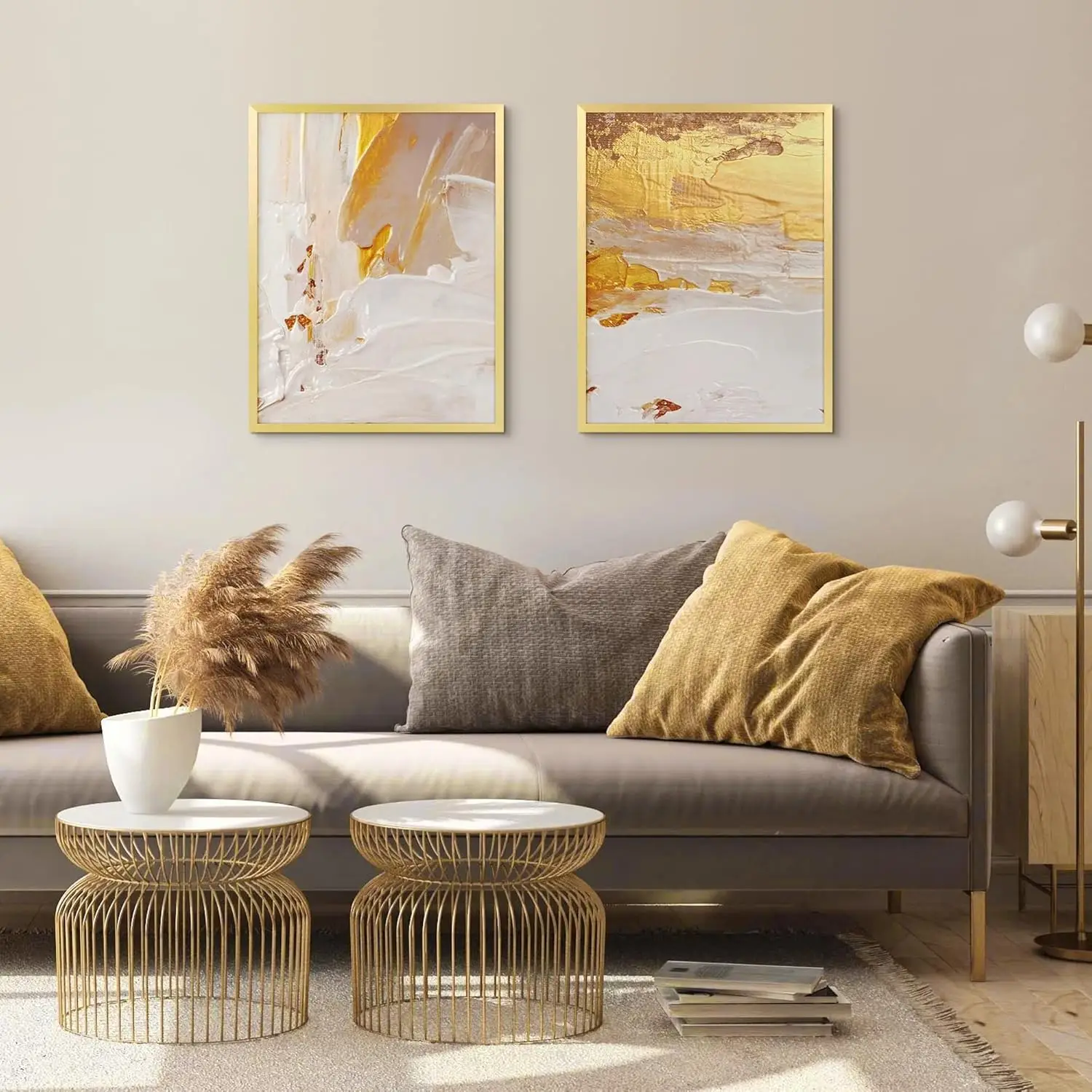 18x24 Picture Frame, Display Poster 16x20 with Mat or 18 x 24 Without Mat, Wall Gallery Photo Frames, Gold, 2 Pack
18x24 Picture Frame, Display Poster 16x20 with Mat or 18 x 24 Without Mat, Wall Gallery Photo Frames, Gold, 2 Pack