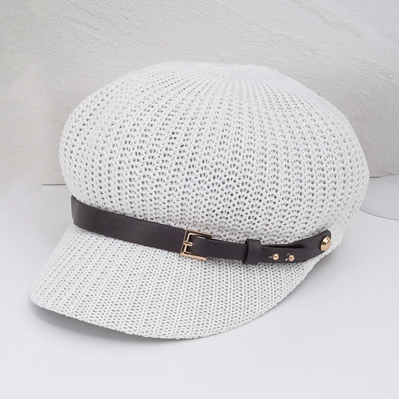 Trendy Hollow Breathable Leather Buckle Octagonal Hat Classic Woven Straw Hat Casual Versatile Literary Sunshade Painter Hats
Trendy Hollow Breathable Leather Buckle Octagonal Hat Classic Woven Straw Hat Casual Versatile Literary Sunshade Painter Hats
