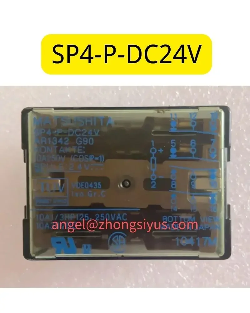 SP4-P-DC24V Relay SP4 P DC24V
SP4-P-DC24V Relay SP4 P DC24V