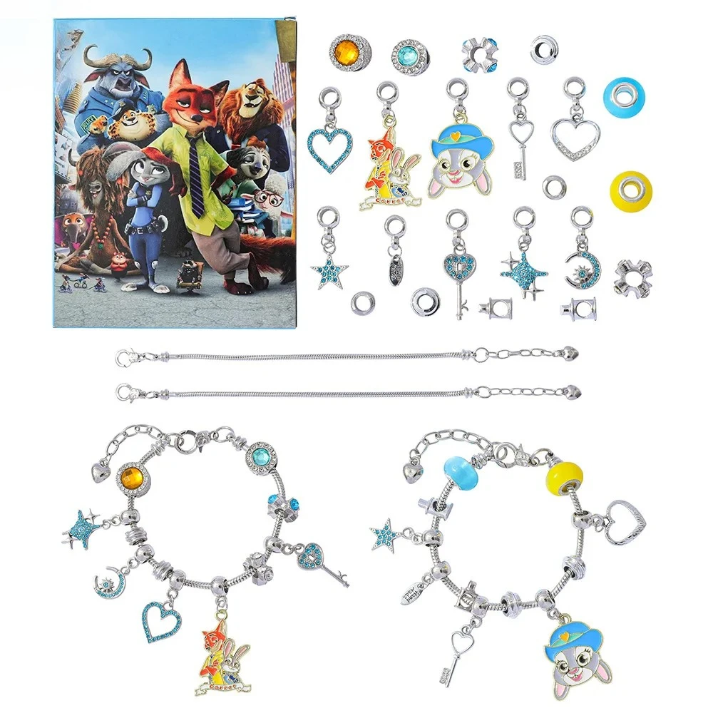 Bestselling Zootopia Cartoon Anime Bracelet Set - DIY Pendant, 24-Grid Blind Box Jewelry
Bestselling Zootopia Cartoon Anime Bracelet Set - DIY Pendant, 24-Grid Blind Box Jewelry