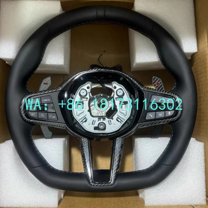 China Plant 2026 Leather Steering Wheel G30 G31 G32 X3 G01 X4 G02 M2 G87 M3 G80 M4 G82 G42 G20 F36 G11Sports Steering Wh
China Plant 2026 Leather Steering Wheel G30 G31 G32 X3 G01 X4 G02 M2 G87 M3 G80 M4 G82 G42 G20 F36 G11Sports Steering Wh