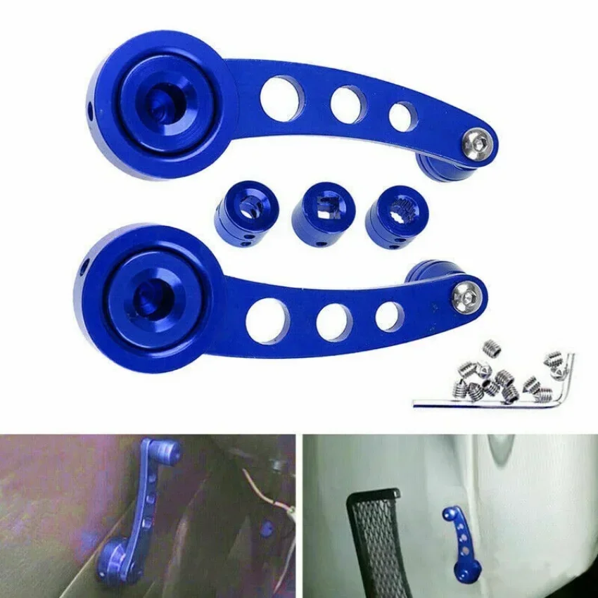 Pair Aluminum Car Truck Manual Door Window Winders Crank Handle Blue Universal 1set
Pair Aluminum Car Truck Manual Door Window Winders Crank Handle Blue Universal 1set
