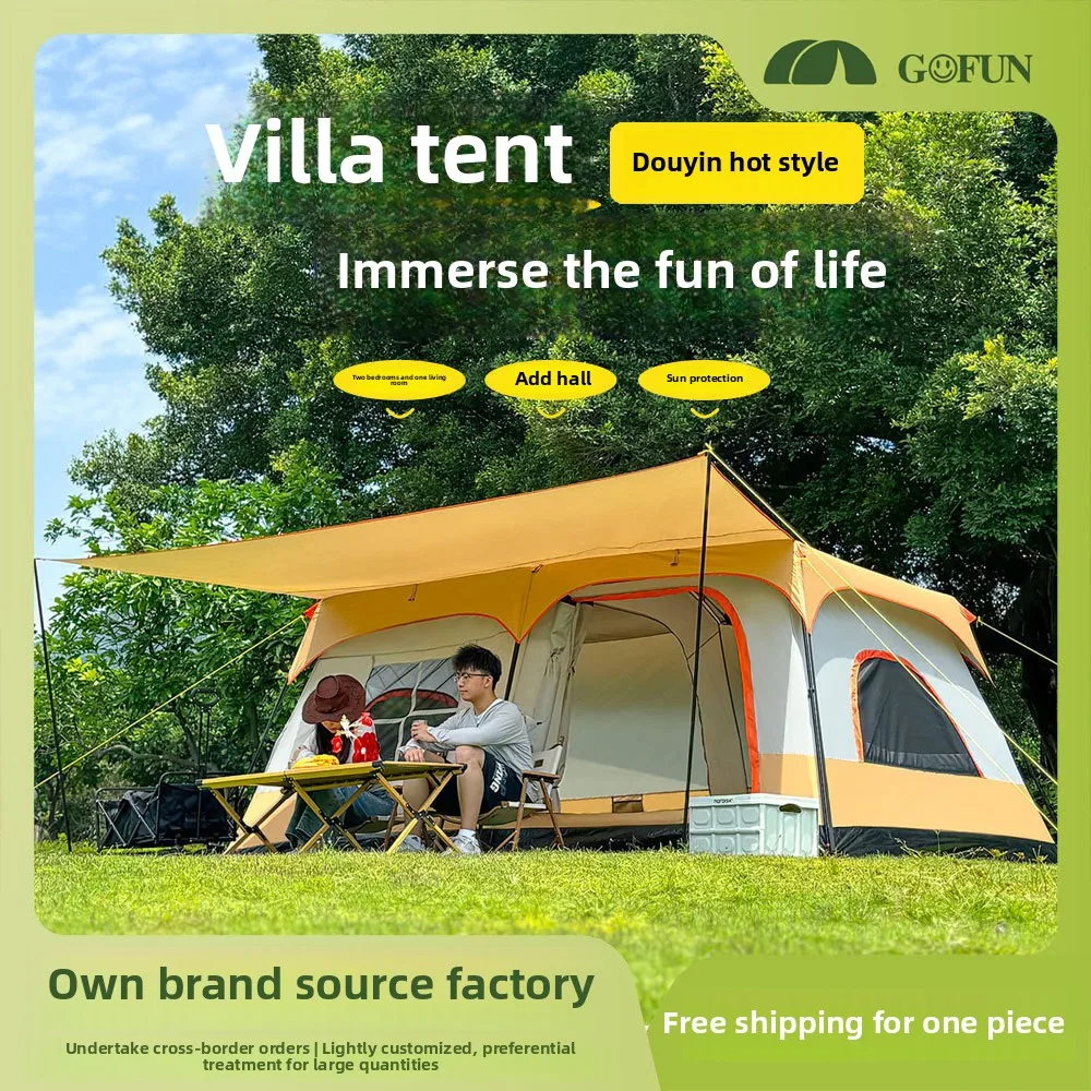 Douyin explosion 096 outdoor two bedrooms and one living room villa tent park camping roof tent field word window
Douyin explosion 096 outdoor two bedrooms and one living room villa tent park camping roof tent field word window