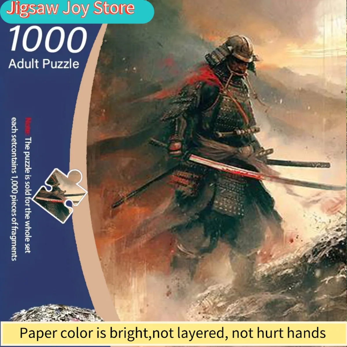 Пазл для взрослых «Самураи и цветущие вишни» — Самурай с катанами, лошадьми, пагодой — Большой сложный пазл для решения головоломок
Пазл для взрослых «Самураи и цветущие вишни» — Самурай с катанами, лошадьми, пагодой — Большой сложный пазл для решения головоломок