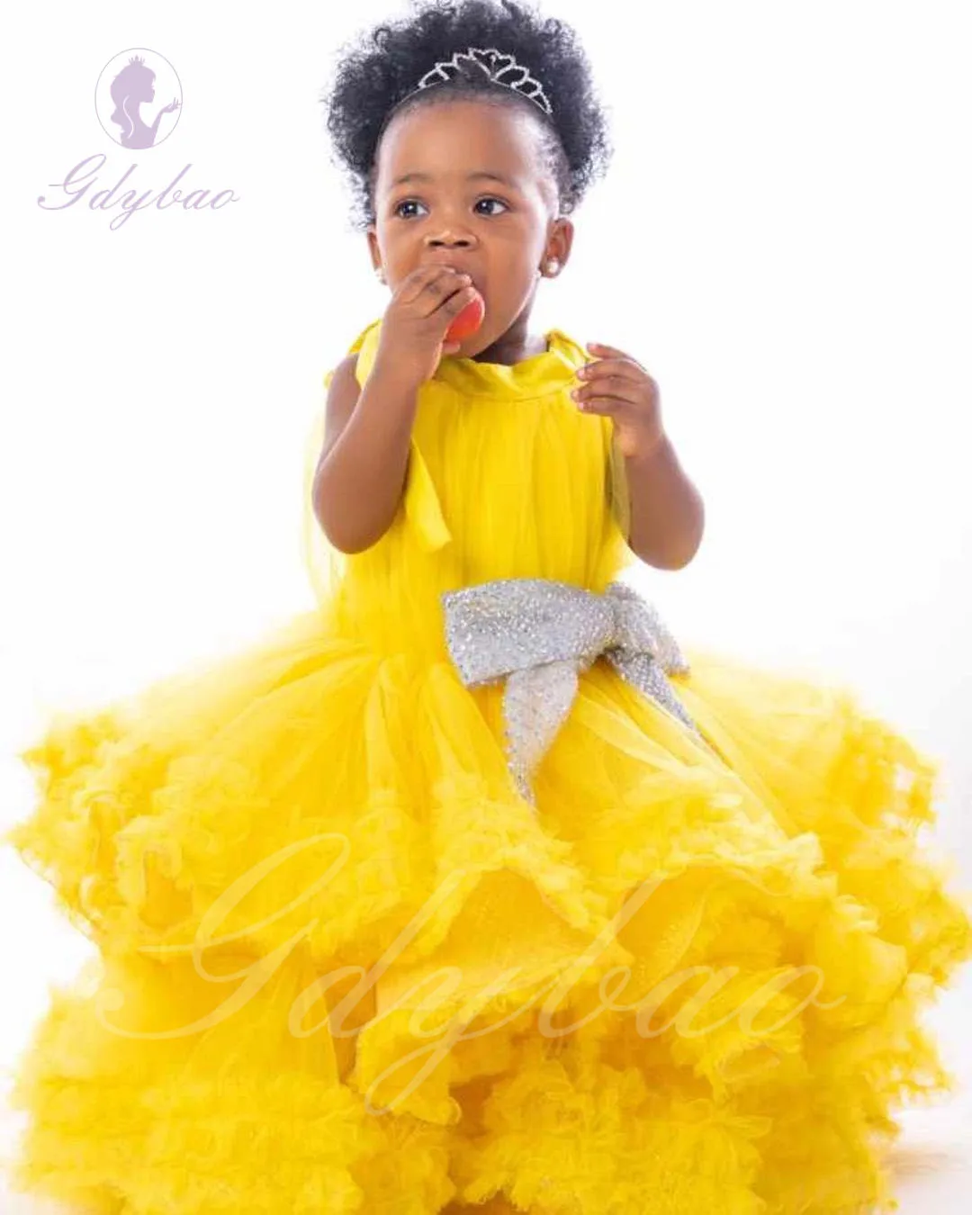 Yellow Flower Girl Dress For Wedding Floor Length Sleeveless With Bow Kids Birthday First Communion Princess Baby Gowns
Yellow Flower Girl Dress For Wedding Floor Length Sleeveless With Bow Kids Birthday First Communion Princess Baby Gowns