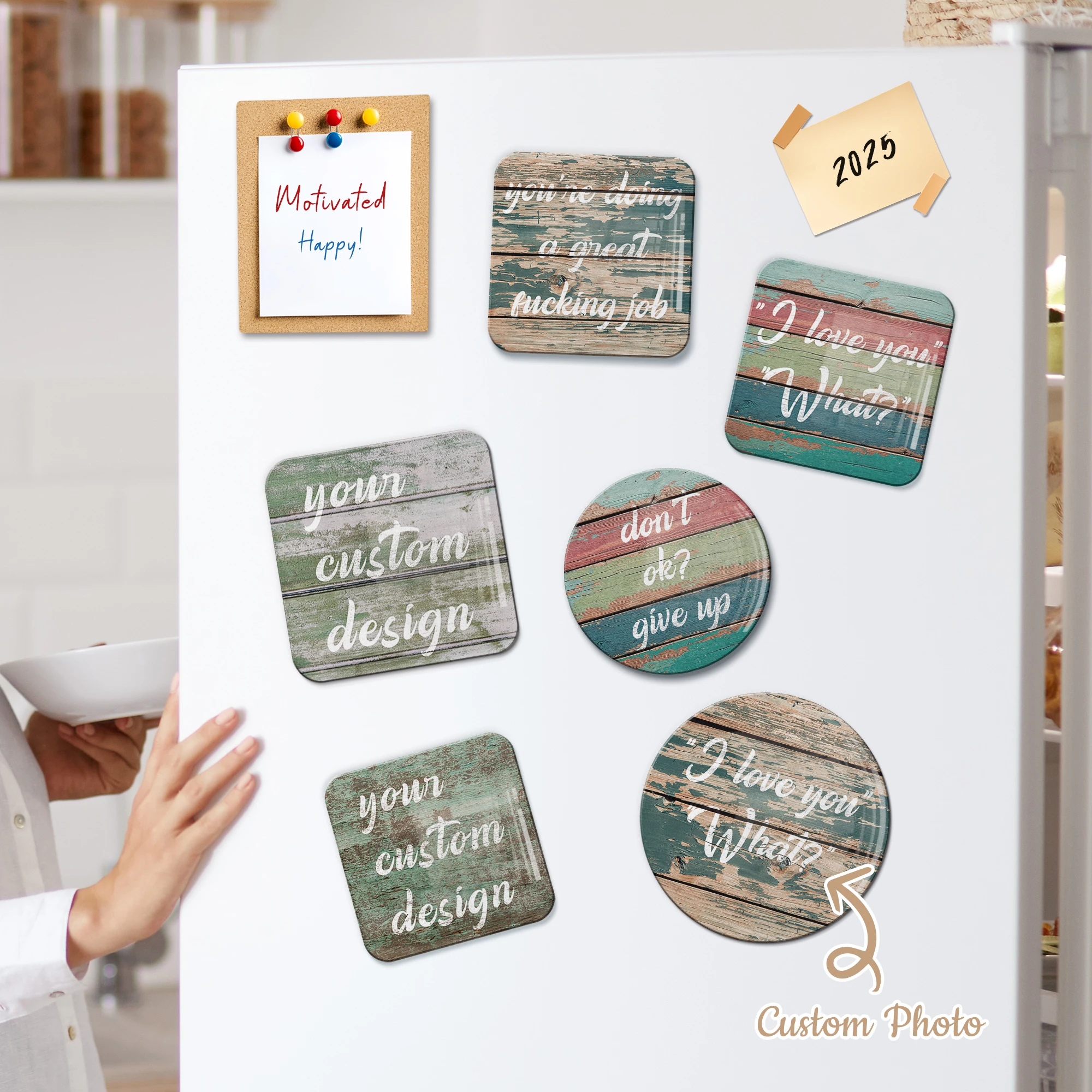 Personalized Inspirational Text Acrylic Refrigerator Magnet Custom Gift Family Kitchen Restaurant Whiteboard Home Decoration
Personalized Inspirational Text Acrylic Refrigerator Magnet Custom Gift Family Kitchen Restaurant Whiteboard Home Decoration