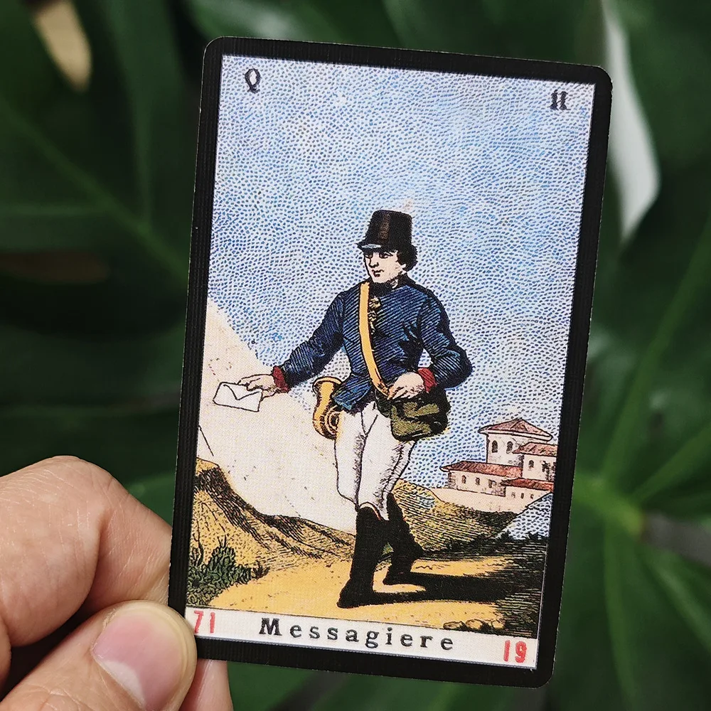 Oracle Sibyl Cards 3.5*2.4inch Every Day Oracle Deck Sibilla Italian Deck 52Pcs
Oracle Sibyl Cards 3.5*2.4inch Every Day Oracle Deck Sibilla Italian Deck 52Pcs