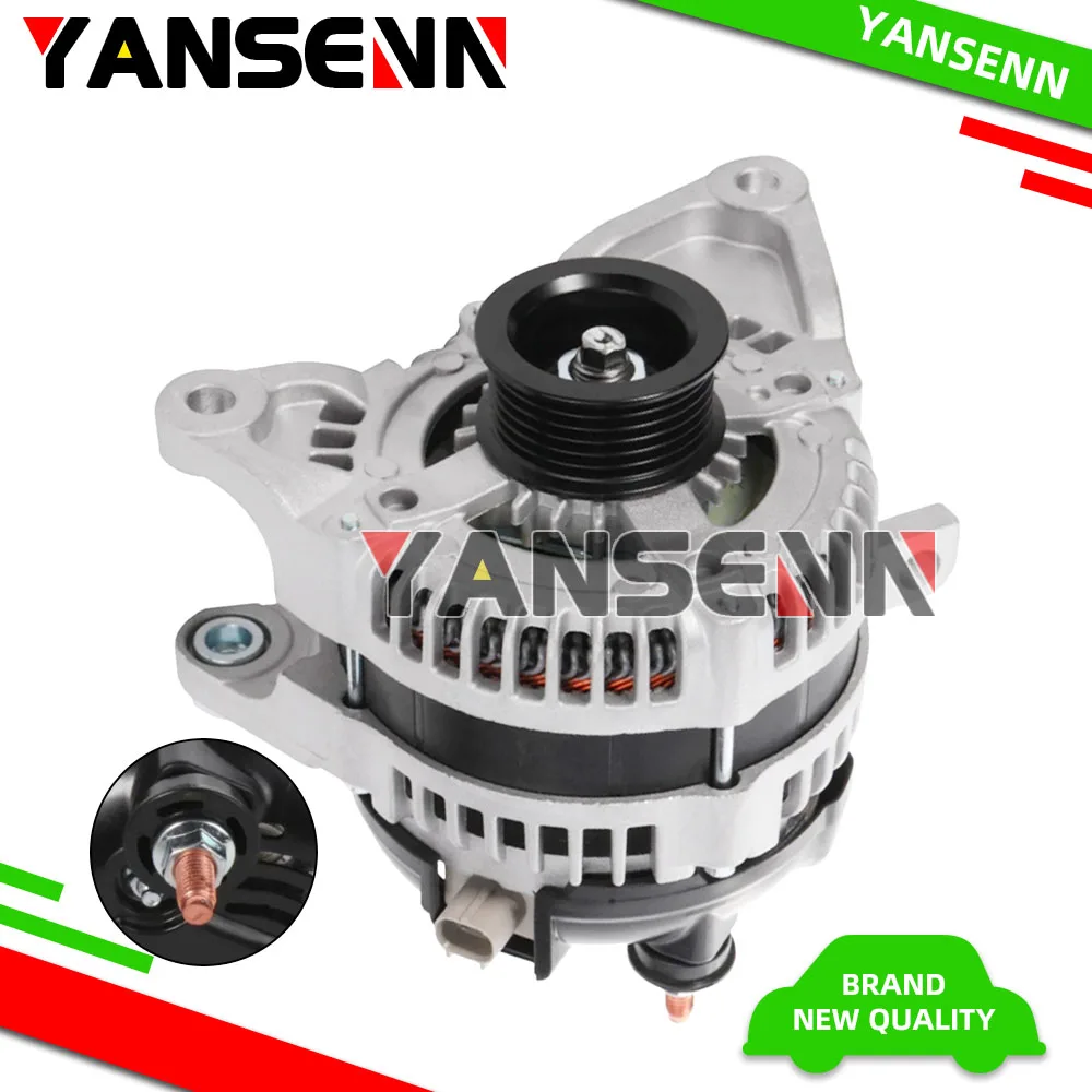 160 A/12 V CW 6-Groove Alternator for Jeep Commander Grand Cherokee 05-06 11155N,56044380AC 56044380AF 56044380AH 4210000360
160 A/12 V CW 6-Groove Alternator for Jeep Commander Grand Cherokee 05-06 11155N,56044380AC 56044380AF 56044380AH 4210000360
