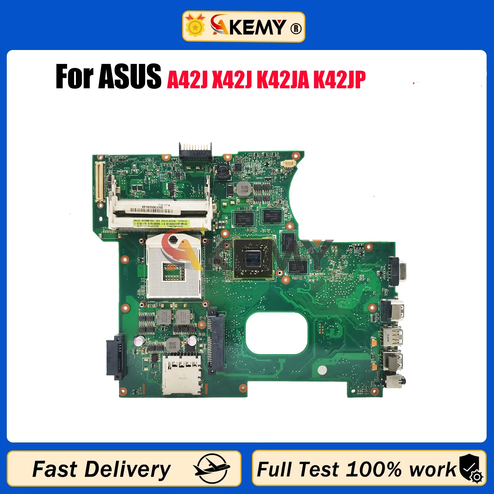 K42JA Laptop Motherboard For ASUS K42J A42J X42J K42JC K42JR K42JE K42JZ K42JA K42JP K42JZ K42JY Mainboard 100% tests fast ship
K42JA Laptop Motherboard For ASUS K42J A42J X42J K42JC K42JR K42JE K42JZ K42JA K42JP K42JZ K42JY Mainboard 100% tests fast ship