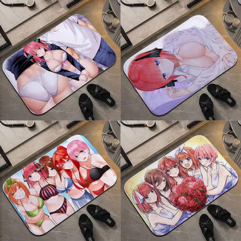 Quintessential Quintuplets Floor Mat Printed Large Carpets Room And Bedroom Carpets Bathroom Anti Slip Door MATS Small Carpets
Quintessential Quintuplets Floor Mat Printed Large Carpets Room And Bedroom Carpets Bathroom Anti Slip Door MATS Small Carpets
