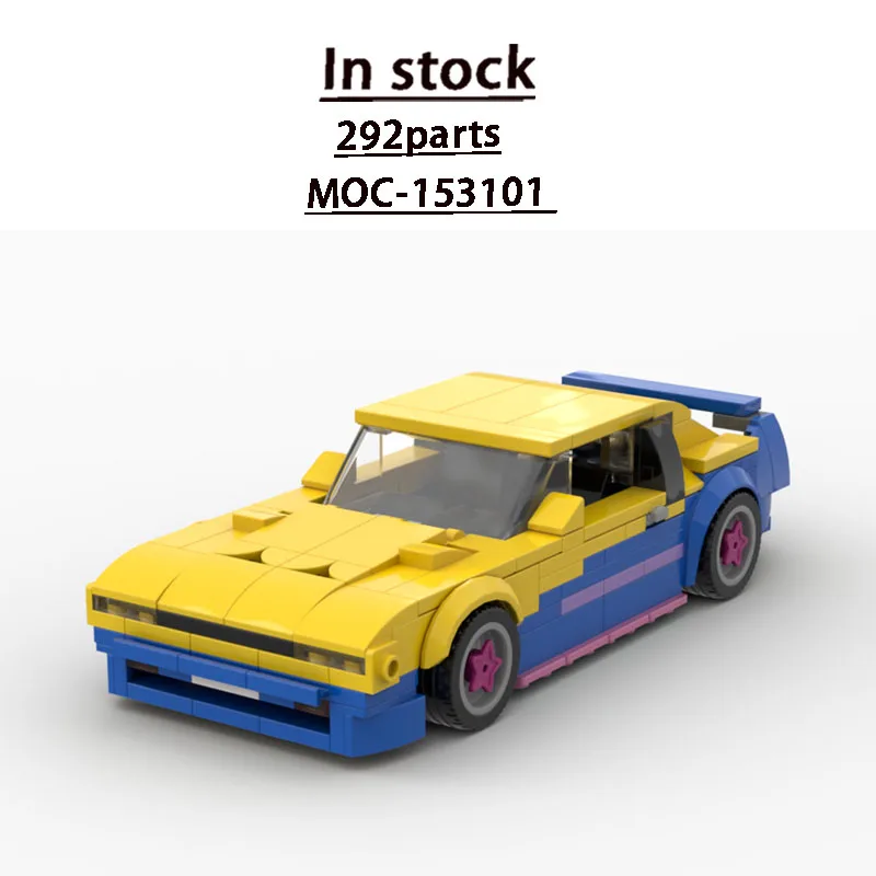 MOC-153101 Yellow New Sports Iconic Supercar Racing Building Block Model 292parts MOC Creative Boys Children's Birthday Toy Gift
MOC-153101 Yellow New Sports Iconic Supercar Racing Building Block Model 292parts MOC Creative Boys Children's Birthday Toy Gift
