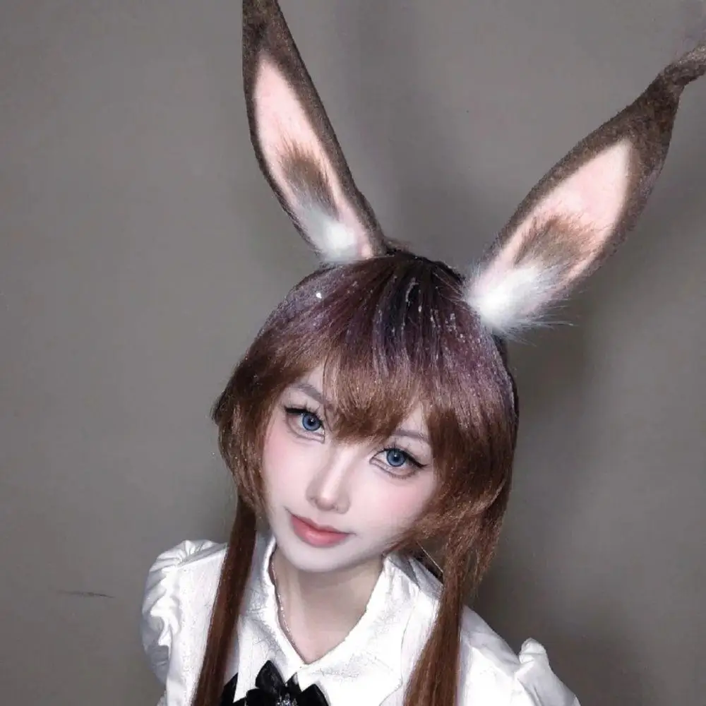 Реквизит для косплея, повязка на голову с кроличьими ушками, аниме, ухо эльфа, повязка на голову с ушками зверя, аниме, меховой головной убор, костюм, вечерние головные уборы, аксессуары для волос 
Реквизит для косплея, повязка на голову с кроличьими ушками, аниме, ухо эльфа, повязка на голову с ушками зверя, аниме, меховой головной убор, костюм, вечерние головные уборы, аксессуары для волос