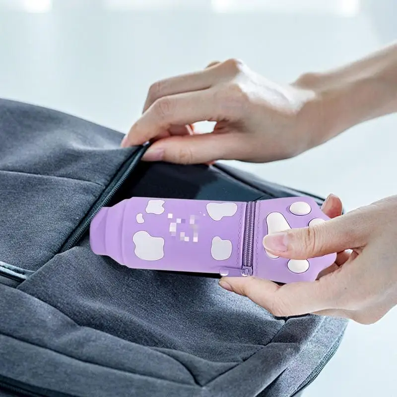 Cute Pencil Pouch Cat Claw Pen Holders Silicone Pencil Case Large Capacity Pen Case Organizer Stationery Bag For School Supplies
Cute Pencil Pouch Cat Claw Pen Holders Silicone Pencil Case Large Capacity Pen Case Organizer Stationery Bag For School Supplies
