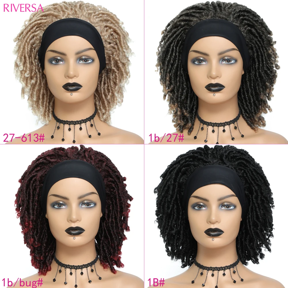 Soft Locks Headband Wigs Faux Locs Crochet Braids Hair Headband Wigs Short Afro Goddes Locs Twist Wigs for Black Women Synthetic
Soft Locks Headband Wigs Faux Locs Crochet Braids Hair Headband Wigs Short Afro Goddes Locs Twist Wigs for Black Women Synthetic