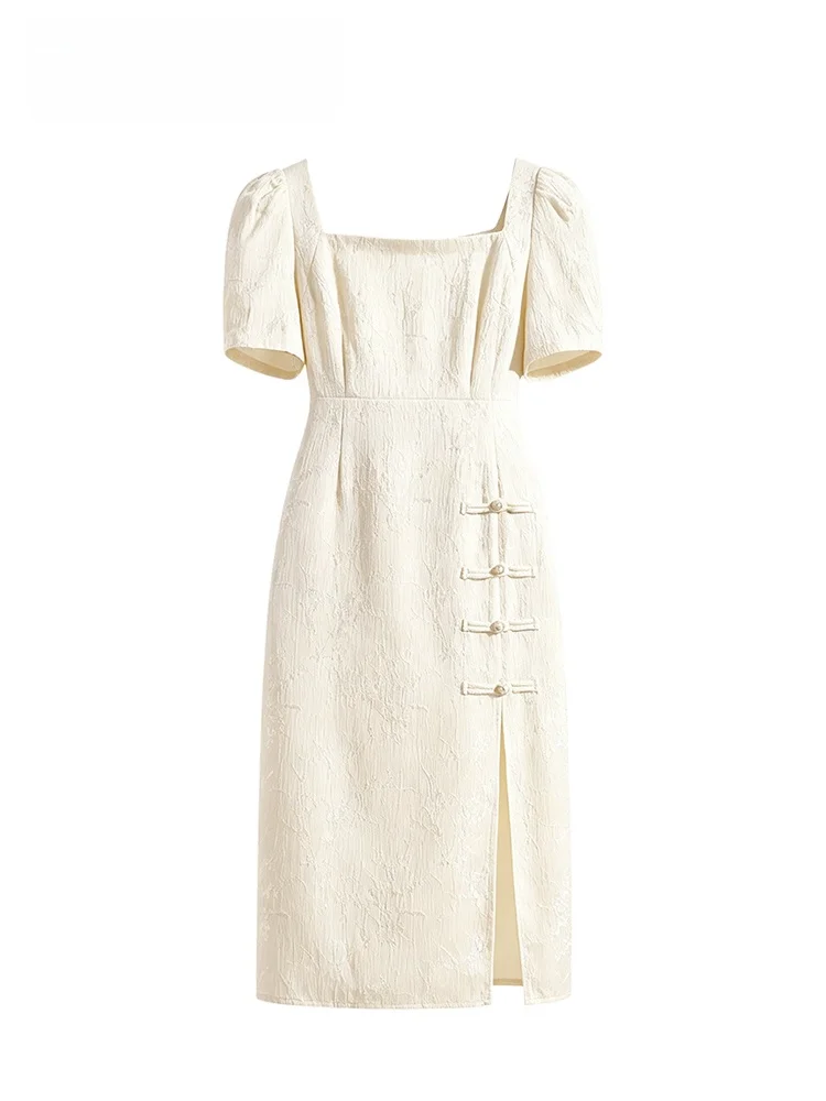 New Chinese Style plus Size Women's Dress Summer Fashionable Skirt with Button High Waist Short Sleeve mid Length City Walk
New Chinese Style plus Size Women's Dress Summer Fashionable Skirt with Button High Waist Short Sleeve mid Length City Walk
