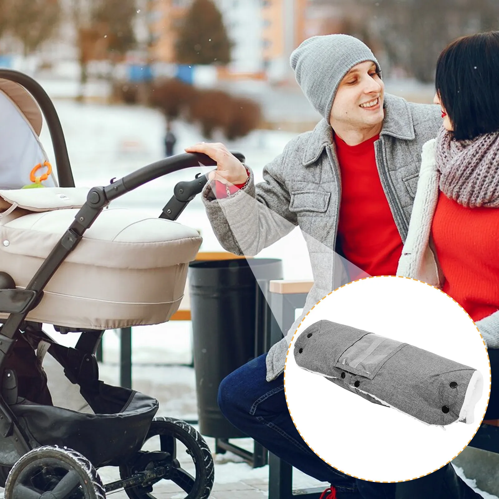 Warm Windproof Stroller Hand Muff for Winter Cold Weather Outdoor Use Detachable Cotton Insulated Pushchair Mittens for Men
Warm Windproof Stroller Hand Muff for Winter Cold Weather Outdoor Use Detachable Cotton Insulated Pushchair Mittens for Men