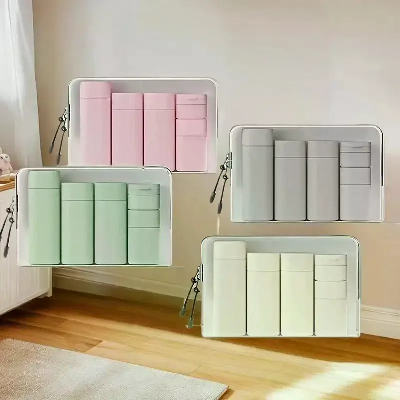 5 Pcs/Set Hydrating Makeup Dispensing Bottles, Portable Lotions, Shampoos, Traveling, Refillable, Squeezed Empty Bottles
5 Pcs/Set Hydrating Makeup Dispensing Bottles, Portable Lotions, Shampoos, Traveling, Refillable, Squeezed Empty Bottles