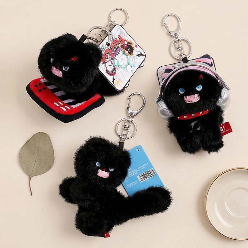 1 piece 10cm Cute Cat Plush Toy Grumpy Fluffy Cat Plush Keychain Angry Cat Couple Bag Pendant Gift for Children
1 piece 10cm Cute Cat Plush Toy Grumpy Fluffy Cat Plush Keychain Angry Cat Couple Bag Pendant Gift for Children