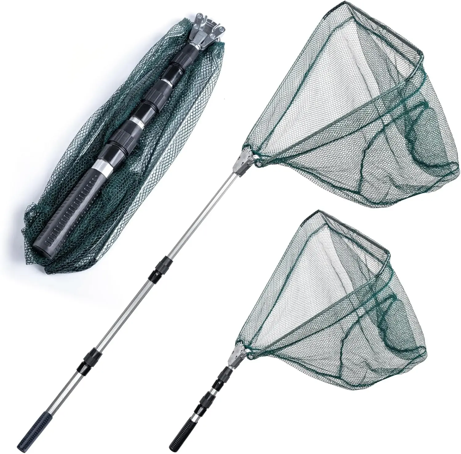 Fishing Net Foldable Telescopic Landing Net with Nylon Mesh for Easy Catch and Release Trout
Fishing Net Foldable Telescopic Landing Net with Nylon Mesh for Easy Catch and Release Trout