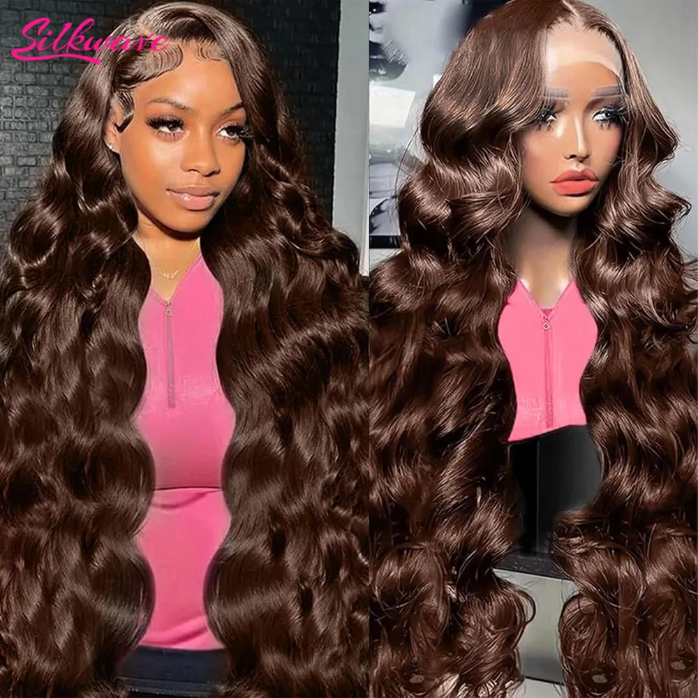 Silkwave 30 Inch Hd Chocolate Brown 13x4 Body Wave Lace Front Wig 13x6 Brazilian Transparent Lace Frontal Wigs For Women
Silkwave 30 Inch Hd Chocolate Brown 13x4 Body Wave Lace Front Wig 13x6 Brazilian Transparent Lace Frontal Wigs For Women