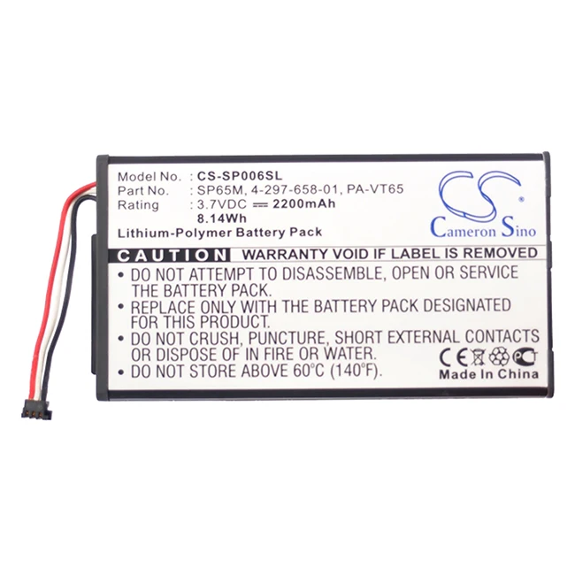 Game Console 2200mAh Battery For Sony 4-297-658-01 PA-VT65 SP65M PS Vita PlayStation Vita PCH-1006 PCH-1001 PCH-1101 PSV 1000
Game Console 2200mAh Battery For Sony 4-297-658-01 PA-VT65 SP65M PS Vita PlayStation Vita PCH-1006 PCH-1001 PCH-1101 PSV 1000