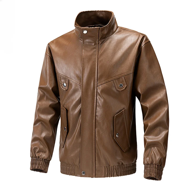 Autumn Men Motorcycle Biker Lapel Leather Jacket Men Vintage Outwear Leather Jacket Man Casual Bomber Leather Jacket Windbreaker
Autumn Men Motorcycle Biker Lapel Leather Jacket Men Vintage Outwear Leather Jacket Man Casual Bomber Leather Jacket Windbreaker
