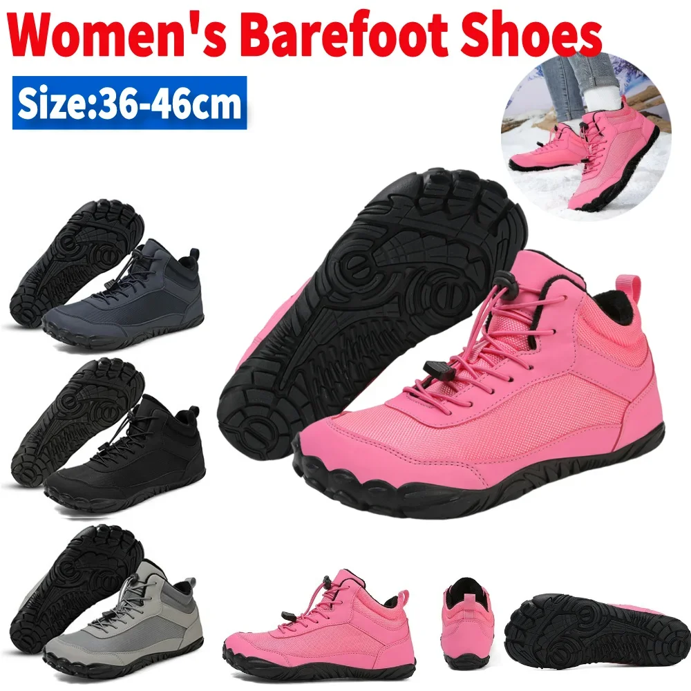 Зимние зимние ботинки, минималистичные мужские и женские босоножки, нескользящие кроссовки, водонепроницаемые для тренировок, пеших прогулок, размер 36-46 см 
Зимние зимние ботинки, минималистичные мужские и женские босоножки, нескользящие кроссовки, водонепроницаемые для тренировок, пеших прогулок, размер 36-46 см