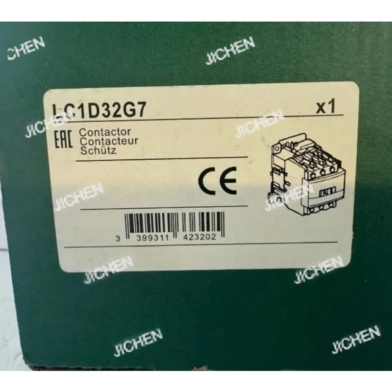 Новый оригинальный электрический контактор переменного тока JC LC1D32G7 3P 3NO LC1-D32G7 32A с катушкой 120В AC, быстрая доставка
Новый оригинальный электрический контактор переменного тока JC LC1D32G7 3P 3NO LC1-D32G7 32A с катушкой 120В AC, быстрая доставка