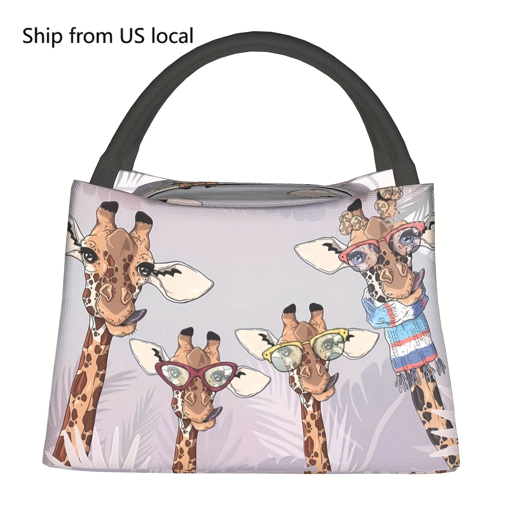 1pc of a Portable And Reusable Insulated Bag Featuring a Giraffe Design, Perfect for Keeping Food Cool. It'S an Essential Item f
1pc of a Portable And Reusable Insulated Bag Featuring a Giraffe Design, Perfect for Keeping Food Cool. It'S an Essential Item f