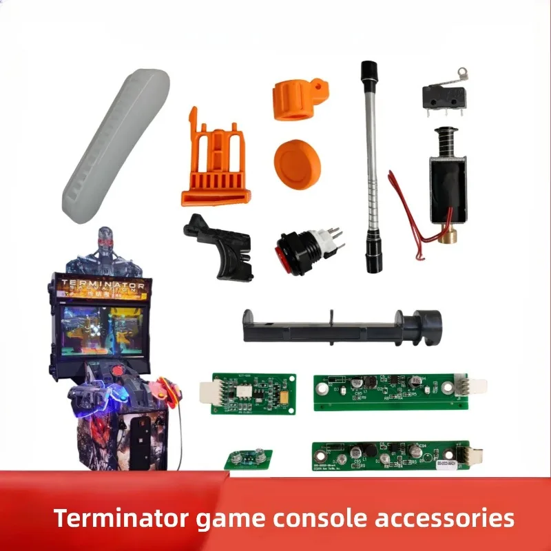 Arcade Coin Operated Shooting Game Parts Gun Head Motor Mainboard Light Card Plastic Rubber Parts For Terminator Alien Battle
Arcade Coin Operated Shooting Game Parts Gun Head Motor Mainboard Light Card Plastic Rubber Parts For Terminator Alien Battle