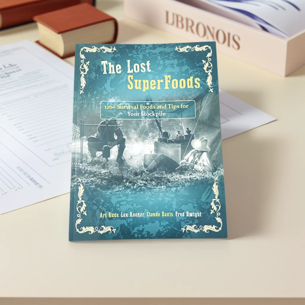 The Lost SuperFoods Book - 126+ Survival Foods for Stockpile, Prepper's Guide to Emergency Food Storage & Nutrition
The Lost SuperFoods Book - 126+ Survival Foods for Stockpile, Prepper's Guide to Emergency Food Storage & Nutrition