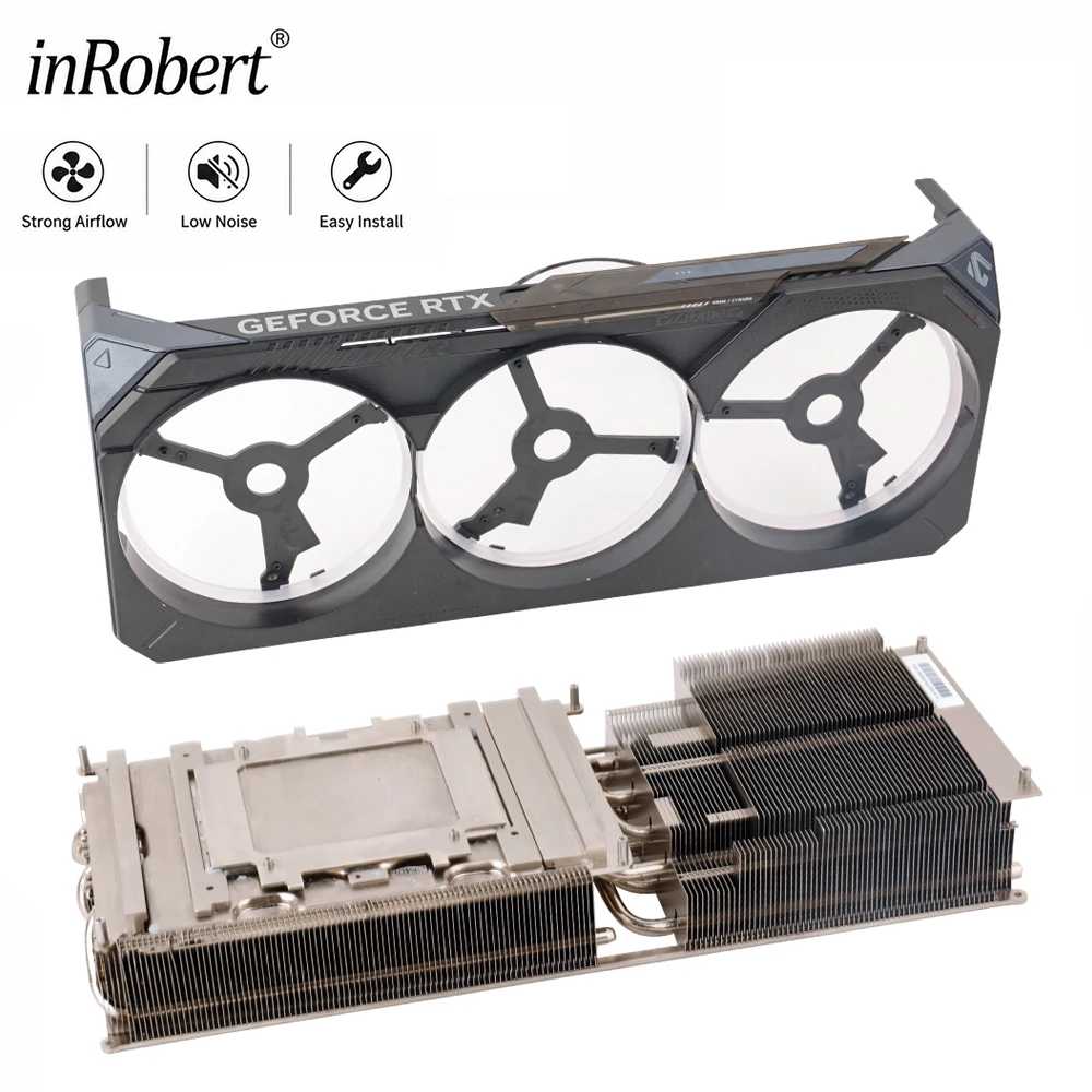 For Gigabyte GeForce RTX 5090 Gaming OC Video Card Fan and Aluminum block RTX5090 Graphics Card Cooling Heatsink
For Gigabyte GeForce RTX 5090 Gaming OC Video Card Fan and Aluminum block RTX5090 Graphics Card Cooling Heatsink