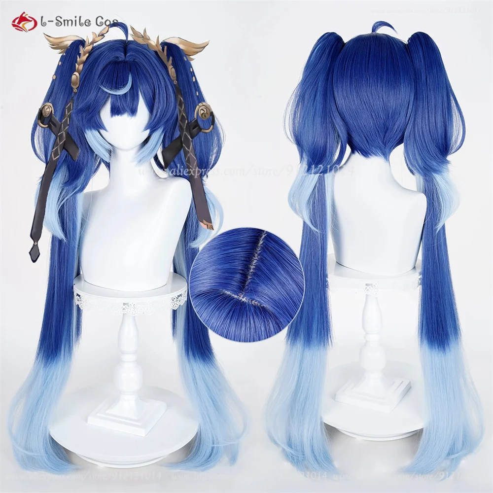 Iuno Cosplay Wig 100cm Ponytails Blue Gradient Wigs For Women Cosplay Anime Wig Heat Resistant Synthetic Hair Halloween+Wig Cap
Iuno Cosplay Wig 100cm Ponytails Blue Gradient Wigs For Women Cosplay Anime Wig Heat Resistant Synthetic Hair Halloween+Wig Cap