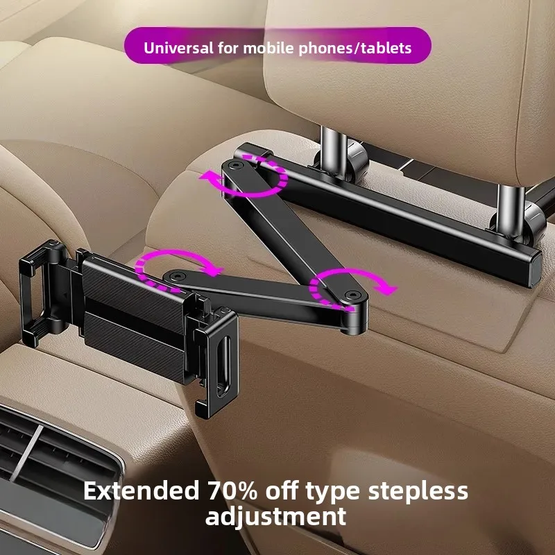Metal Telescopic Car Rear Pillow Phone Holder Tablet Car Stand Seat Rear Headrest Mounting Bracket for Phone Tablet 4-11 Inch
Metal Telescopic Car Rear Pillow Phone Holder Tablet Car Stand Seat Rear Headrest Mounting Bracket for Phone Tablet 4-11 Inch
