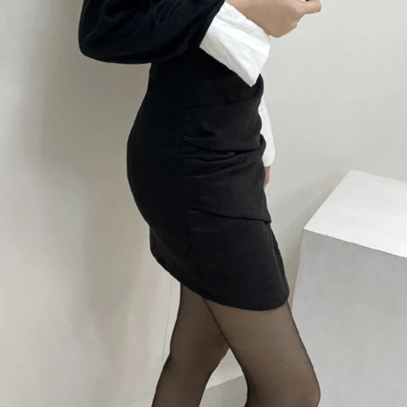 Mini Skirts Women Asymmetrical Sexy Solid All-match Folds Chic Autumn High Waist Females Korean Style Hot Casual Popular Simple
Mini Skirts Women Asymmetrical Sexy Solid All-match Folds Chic Autumn High Waist Females Korean Style Hot Casual Popular Simple